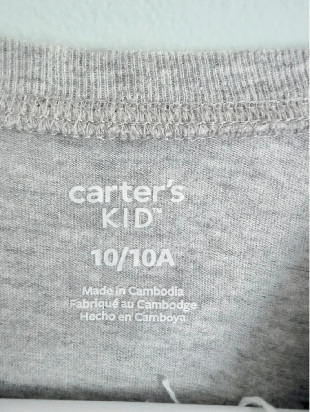 Carter’s Fire Truck Graphic Tee – Size 10